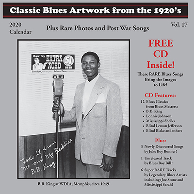 Blues Images 2020 Blues Calendar-Now Shipping!